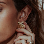 Beachcomber Shell Stud Earrings