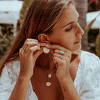 Lion Sun Earrings