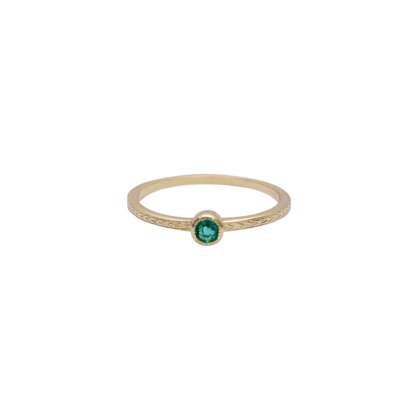 Union Ring Emerald