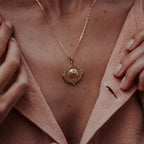 GOLD-ONDINE-SHELL-CIRCULAR-TALISMAN-GOD-MOONSTONE-SUNRAY-PENDANT-DSC07657-HIGH-RES-ORIGINALS-CABINET-JEWELLERY-CHLOE-UPTON-STUDIO-PHOTOGRAPHY