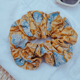 Yellow Sand Scrunchie