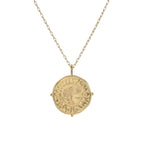 Lion Sun Talisman Necklace