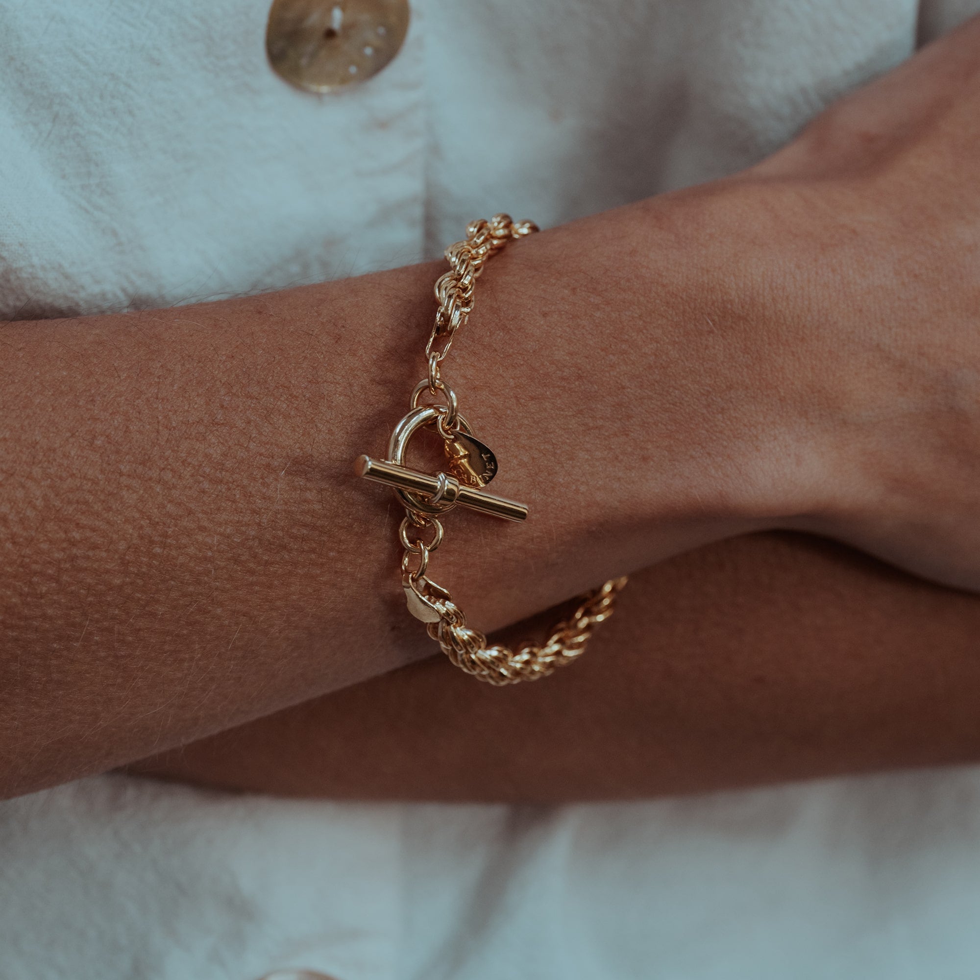 Chunky Isla Woven Rope Bracelet