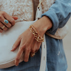 Chunky Isla Woven Rope Bracelet