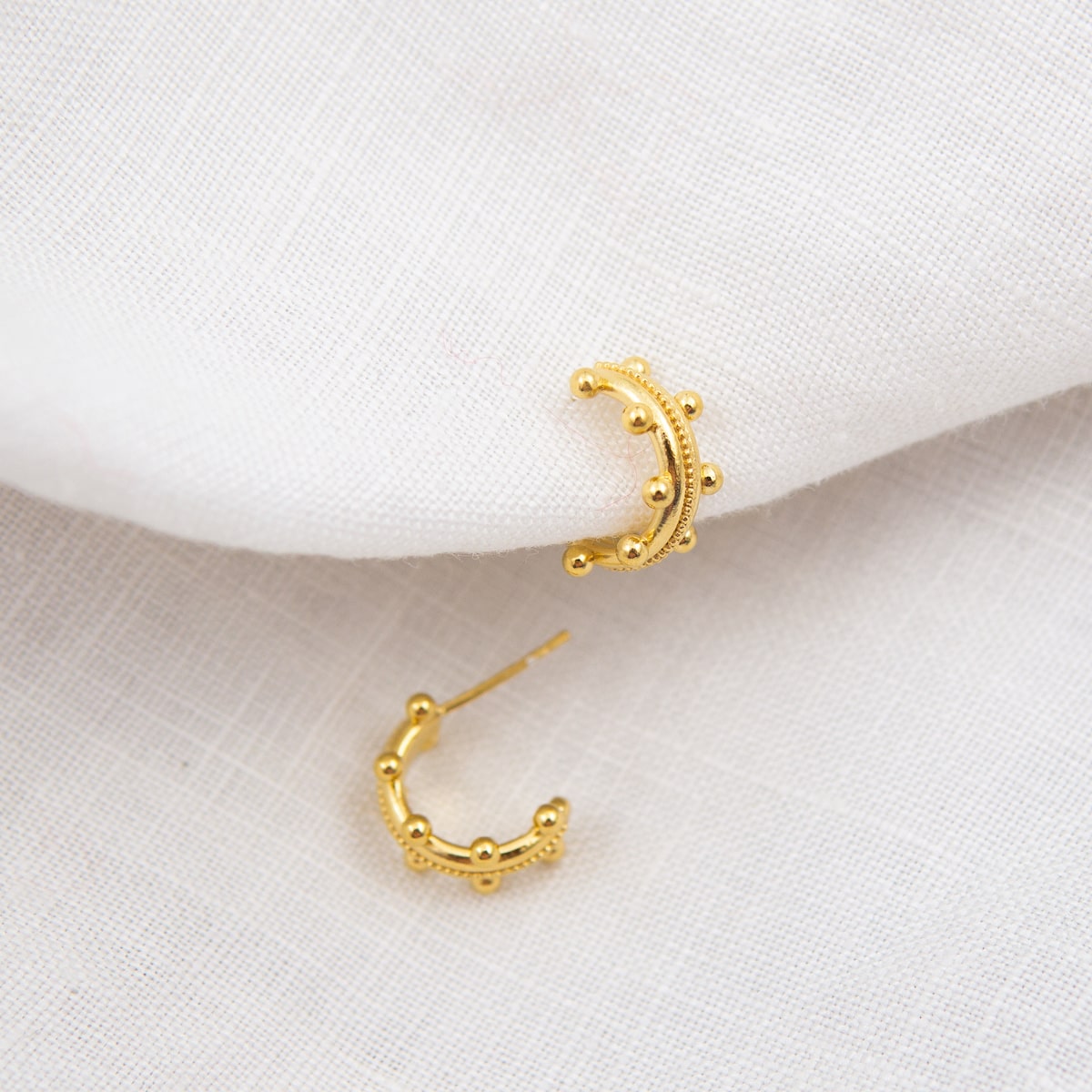 MINI BEADED NEPTUNE CUFF EARRINGS