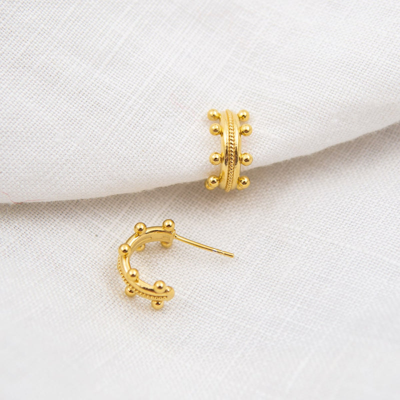 MINI BEADED NEPTUNE CUFF EARRINGS
