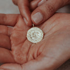 Lion Sun Talisman Necklace