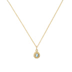 Water Charm Pendant Moonstone