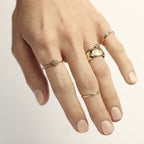Thatched Palm Ring