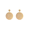 Lion Sun Earrings